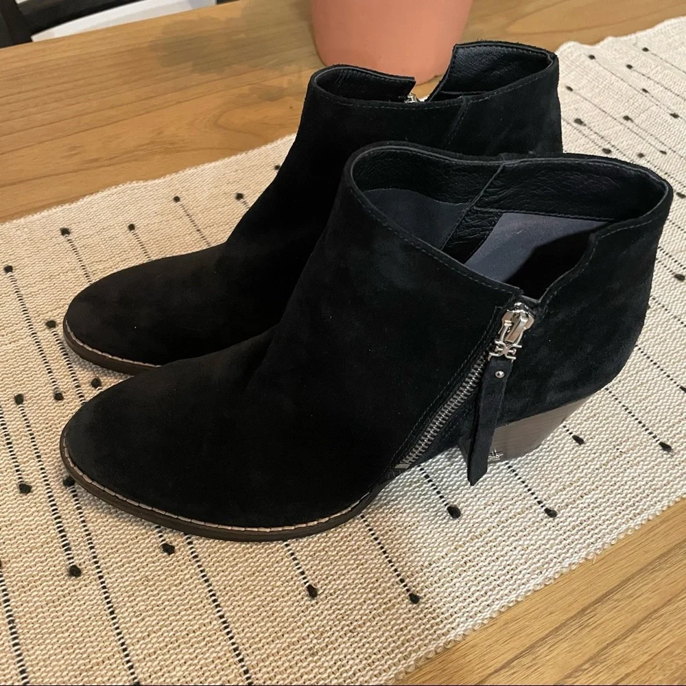 Sam Edelman Walden Booties In Black~ Size 9 1/2